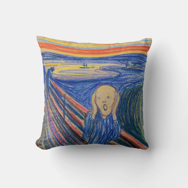 Coussin Edvard Munch - The Scream 1895 (Recto)