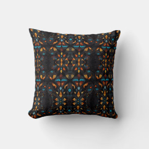Coussin Effet de fenêtre en mosaïque de verre tendu