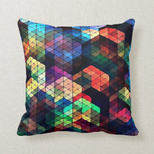 Coussin Effet en verre souillé