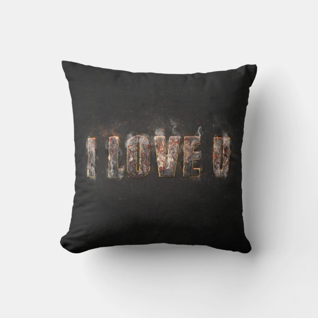 Coussin Effet Magma (Recto)