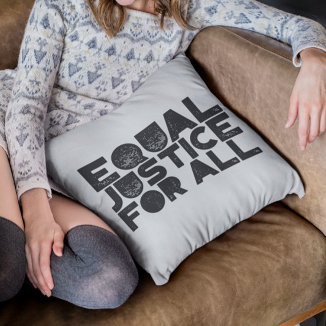 Coussin Égalité De Justice Pour Tous - Jeu D'Oreiller (Créateur téléchargé)