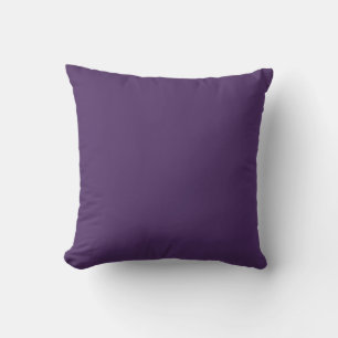 Coussin EGGPLANT - Couleur violet solide