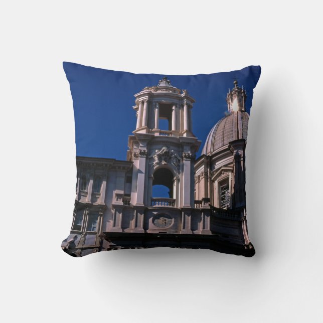 Coussin Eglises Rome Italie (Recto)