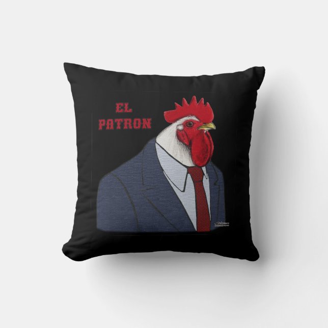 Coussin El Gallo Patron (Recto)