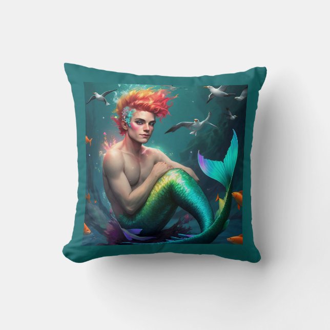 Coussin Elari Merman (Recto)