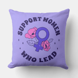 Coussin Élections féministes - Soutenez les femmes qui mèn