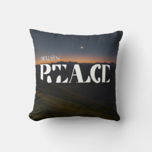 Coussin "Élégance Abstraite : Fusion de forme et de couleu