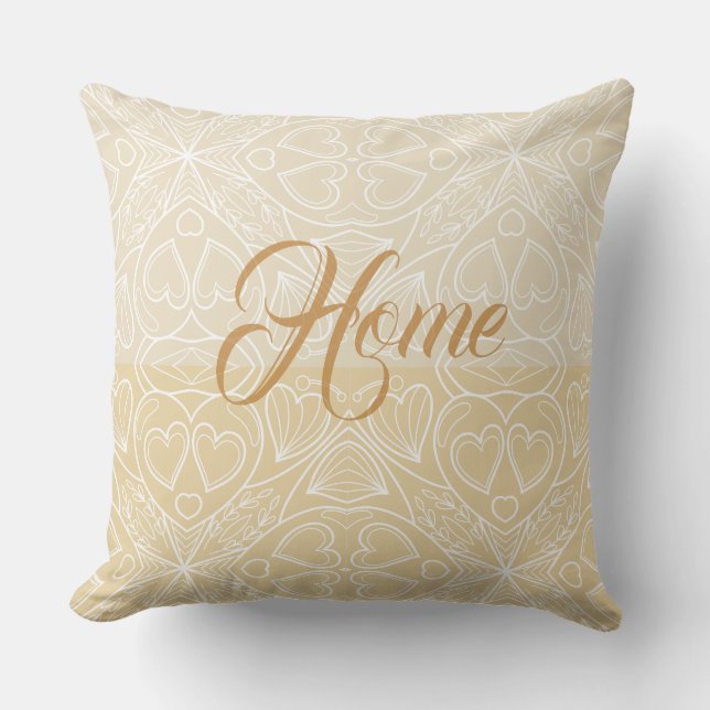 Coussin Élégance de la Maison Nordique (Recto)