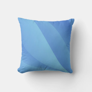 Coussin Elegant Blue Abstract