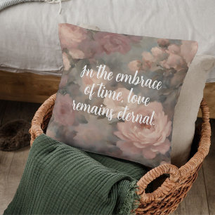 Coussin Elégant cadeau Floral Memorial pour le deuil mère