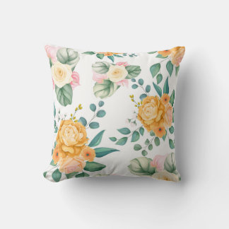 Coussin Élégant chic floral