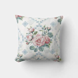 Coussin Élégant Coloré Stylish Romantique Floral Chic