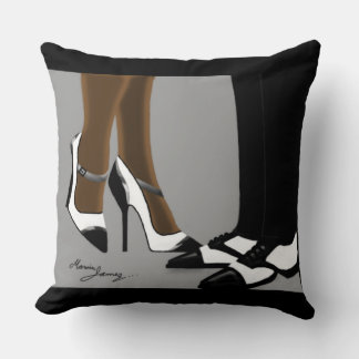 Coussin Élégant Couple-20x20 Jeu d'oreiller