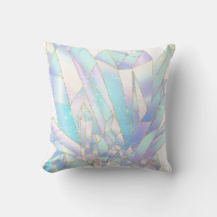 COUSSIN ÉLÉGANT CUSHION CRISTAL BLEU BLANC