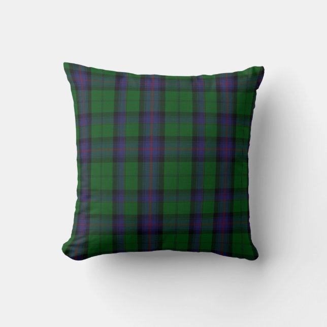Coussin élégant de plaid de tartan d'Armstrong de (Recto)