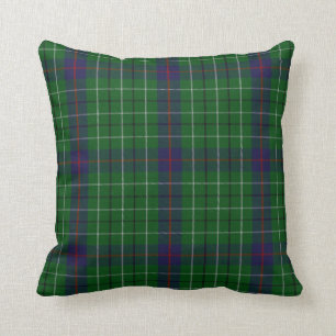 Coussin élégant de plaid de tartan de Duncan de