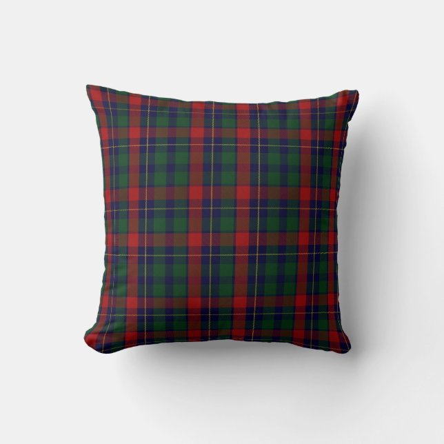 Coussin élégant de plaid de tartan de Kilgour de (Recto)