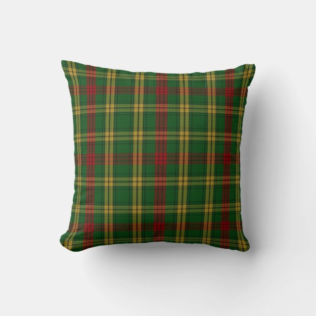Coussin élégant de plaid de tartan de MacMillan de (Recto)
