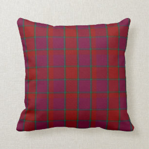 Coussin élégant de plaid de tartan de MacNab de