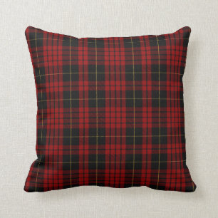 Coussin élégant de plaid de tartan de MacQueen de
