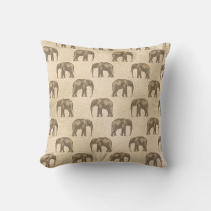 Coussin Elégant Eléphant Or Plutôt Chic élégant