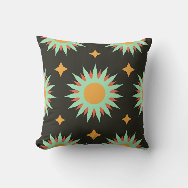 Coussin Elégant ésotérique forme sans soudure art motif. a (Recto)