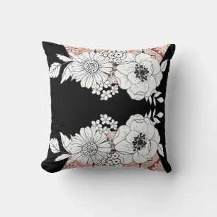 Coussin Élégant floral