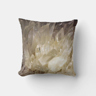 Coussin Élégant Graphique d'énergie Clair Quartz
