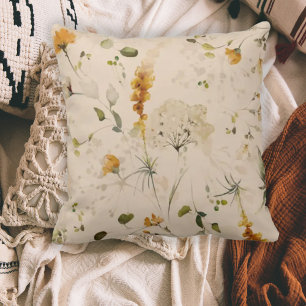 Coussin Elégant jardin Floral Fleur sauvage