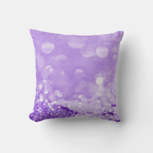COUSSIN ÉLÉGANT LILAC PURPLE SPARKLE CUSHION