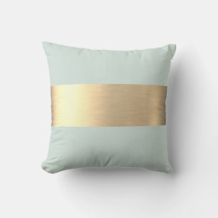 Coussin Élégant Moderne Minimaliste Votre Nom