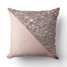 Élégant Monogramme Or Rose