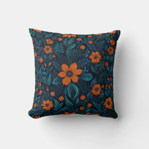 Coussin Elégant Motif de fleurs Cushion