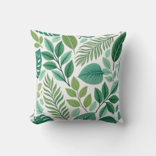 Coussin "Elegant Motif de la feuille Cushion"