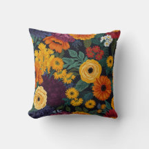 Élégant Motif Fleurs