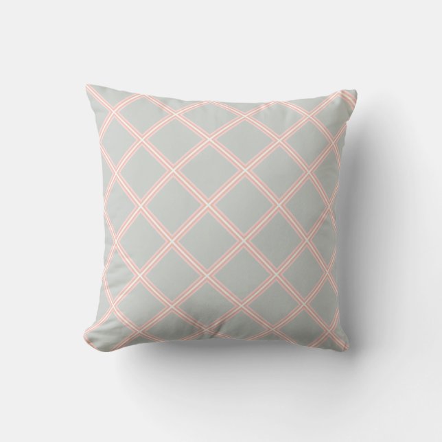 Coussin Elégant Pastel Colors Moderne Modèle géométrique (Recto)