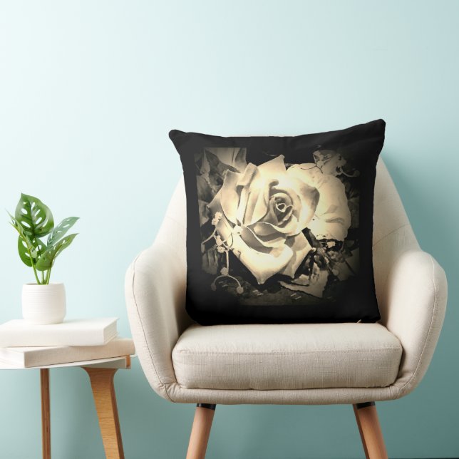 Coussin Élégant Rose Mère de la chambre Jeu d'oreiller (Chaise)