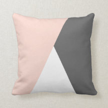 Élégant rougissent le rose et les triangles