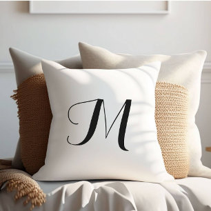 Coussin Élégant simple Jeu blanc