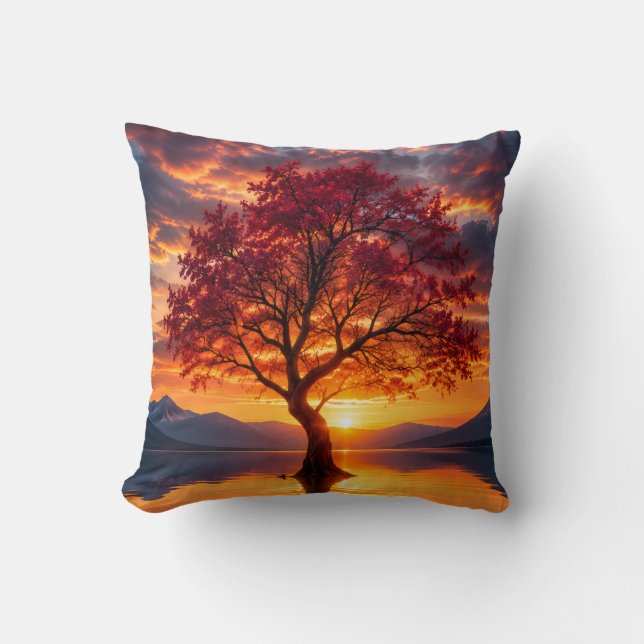 Coussin Elegant Sunset Cushion (Recto)