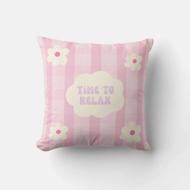 Coussin "Elegant Throw Cushions - Ajoutez une flûte d'art  (Recto)