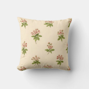 Coussin Élégant Vintage Élégant Romantique Floral Chic