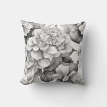 Elégante aquarelle blanche grise noire