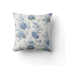 Elégante Chinoiserie Bleu Toile