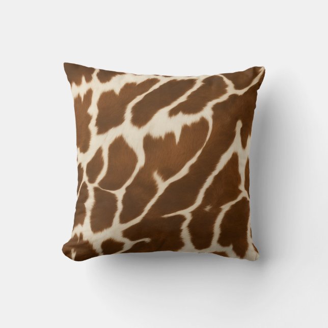 Coussin Élégante collection populaire de vache Faux cuir (Recto)