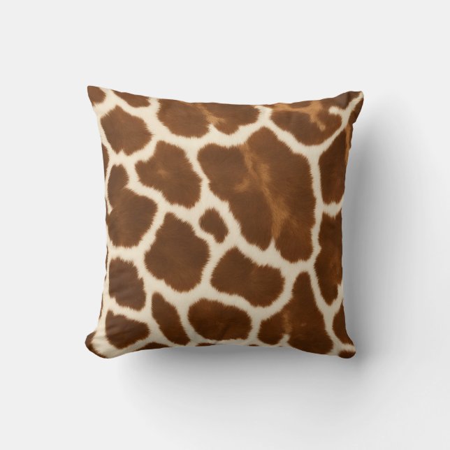 Coussin Elégante collection tendance Vache Faux cuir (Recto)