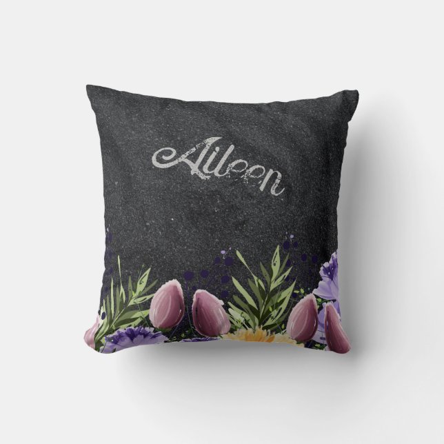 Coussin Elégante idée cadeau Mariage de Bridesmaid (Recto)