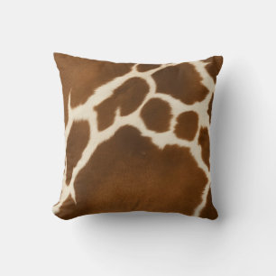 Coussin Élégante Vache Faux Cuir Collection moderne