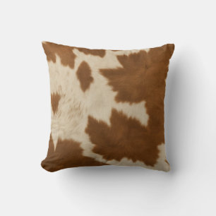 Coussin Elégante Vache Faux Cuir Collection tendance