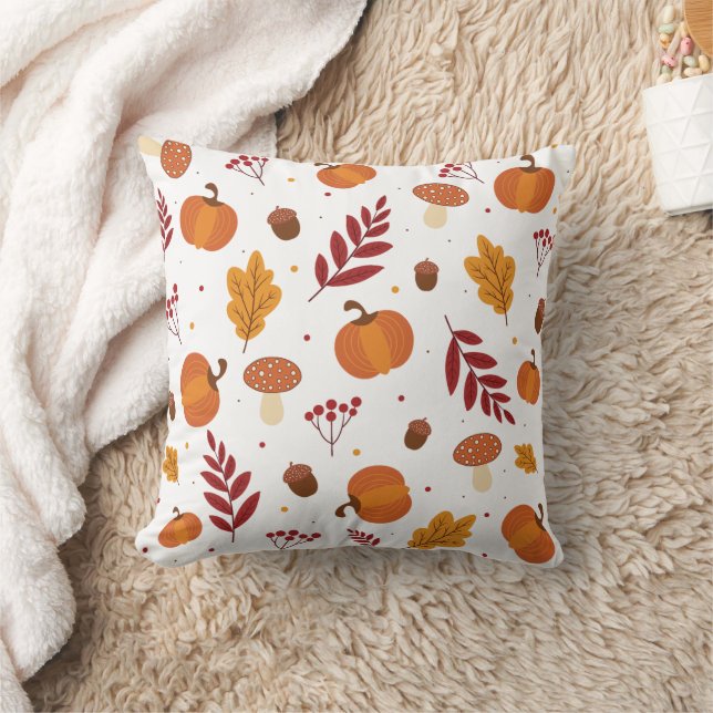 Coussin Eléments d'action de grâce Jeu d'oreiller (Couverture)